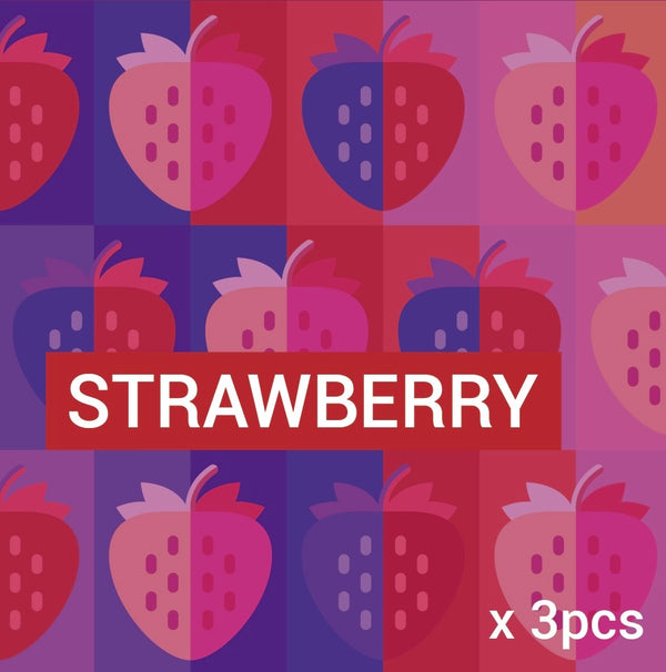 STRWBERRY FLAVOR NOZZLES(THREE-PIECE PACK)Must be ordered together with the gas cylinder!